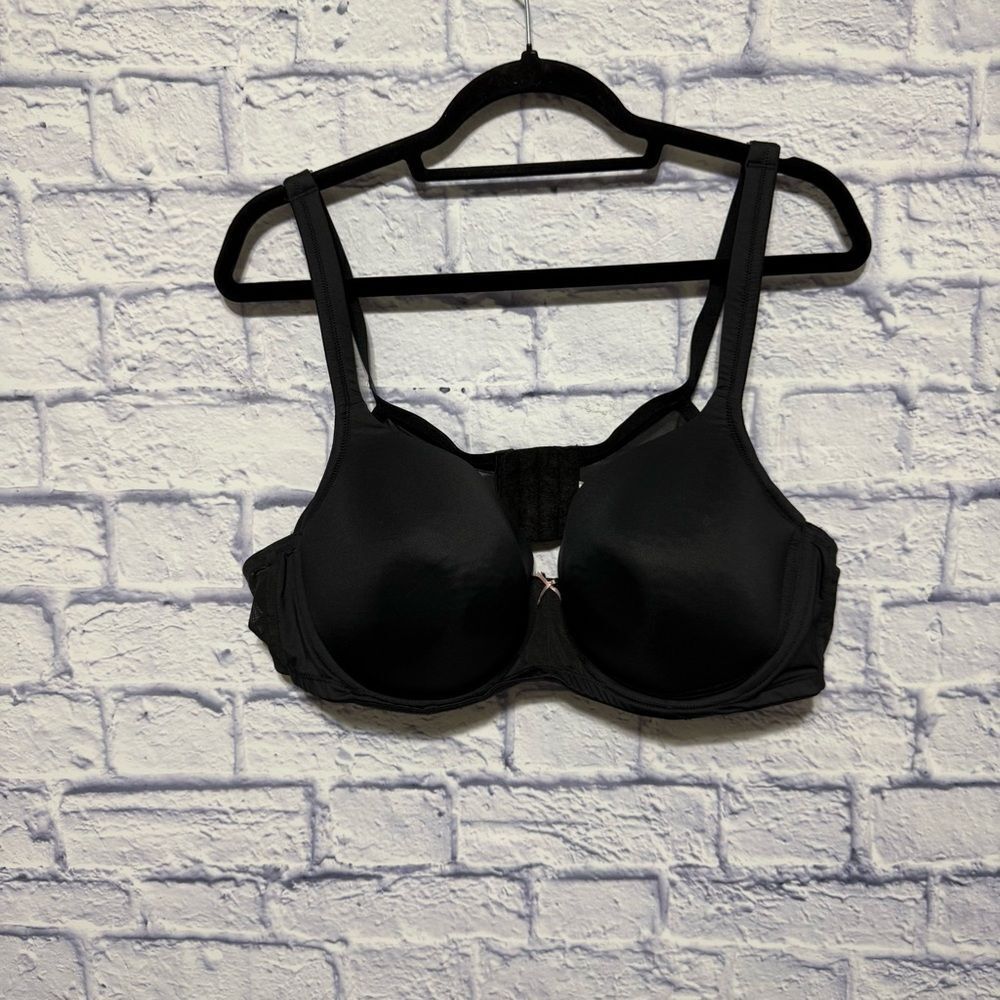 cacique lightly lined balconette bra Black Size 46 C